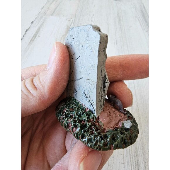 Lemax‎ skeleton tombstone will not rest in peace Halloween decor accessory rat - Picture 5 of 7